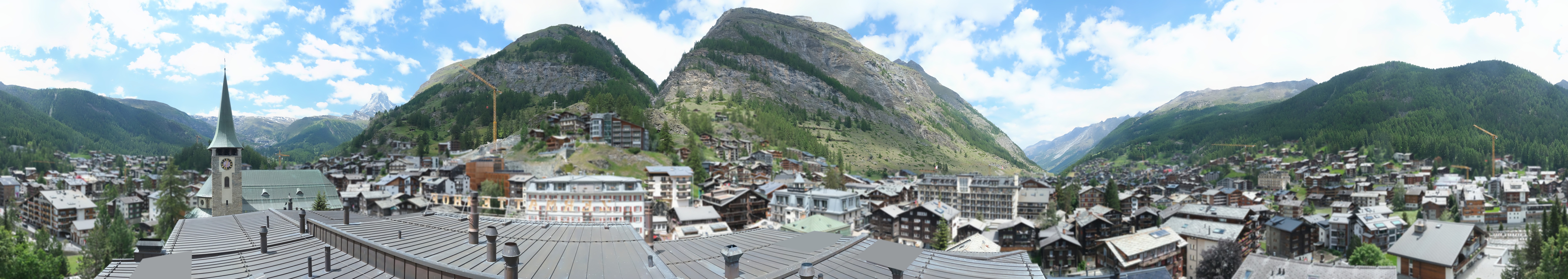 Archiv Foto Webcam Panorama Zermatterhof