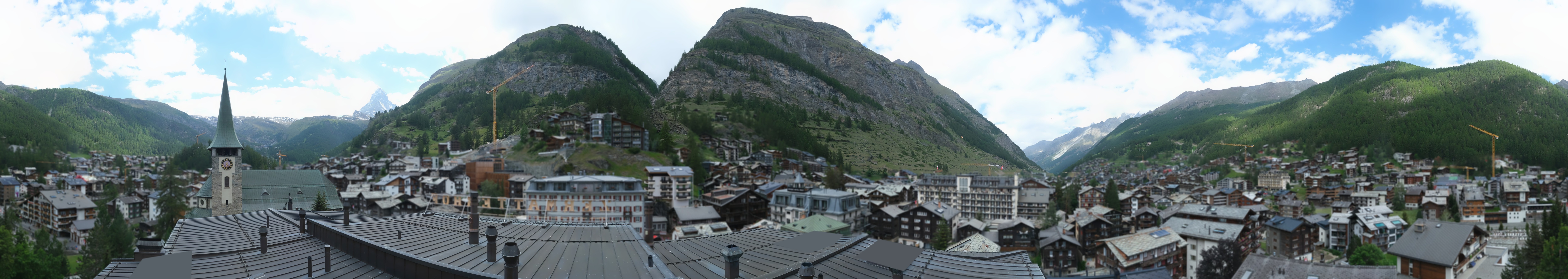 Archiv Foto Webcam Panorama Zermatterhof