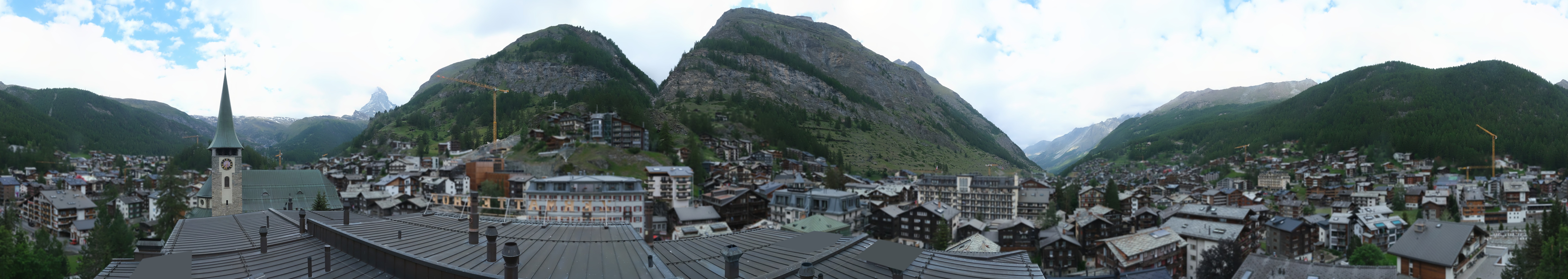 Archiv Foto Webcam Panorama Zermatterhof
