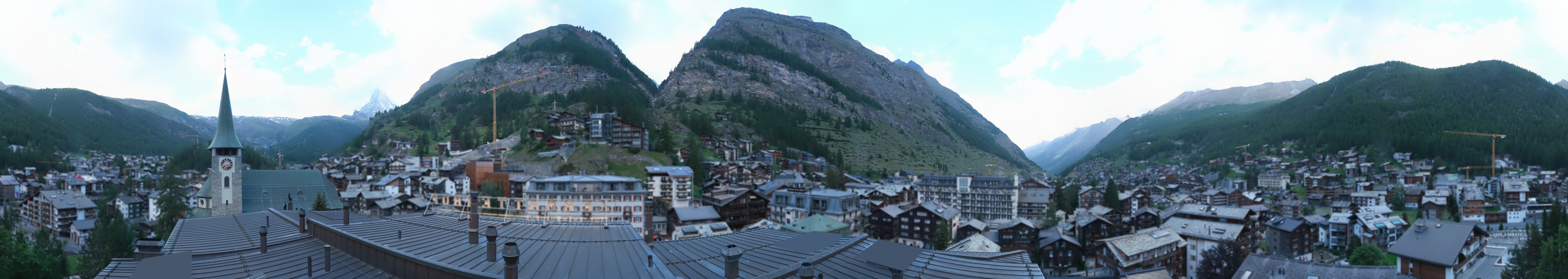 Archiv Foto Webcam Panorama Zermatterhof
