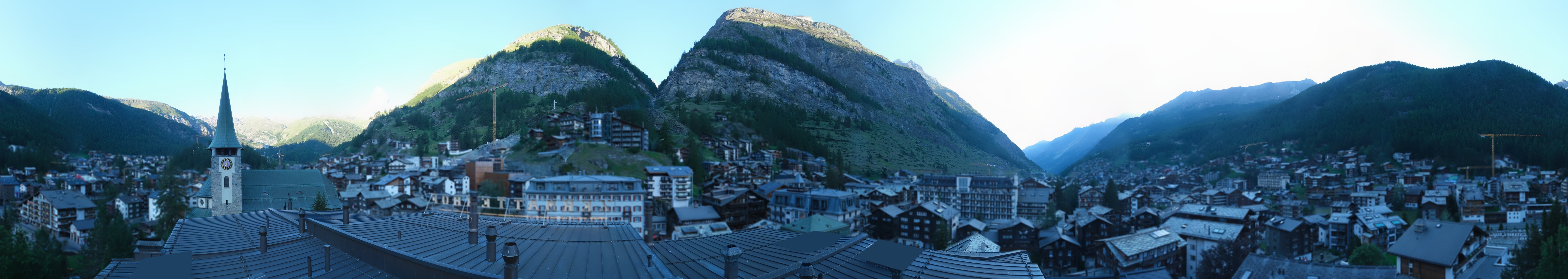 Archiv Foto Webcam Panorama Zermatterhof