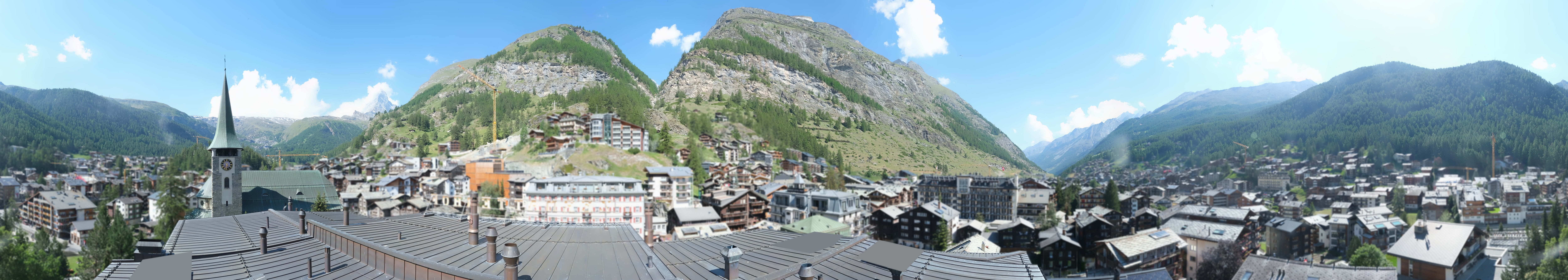 Archiv Foto Webcam Panorama Zermatterhof