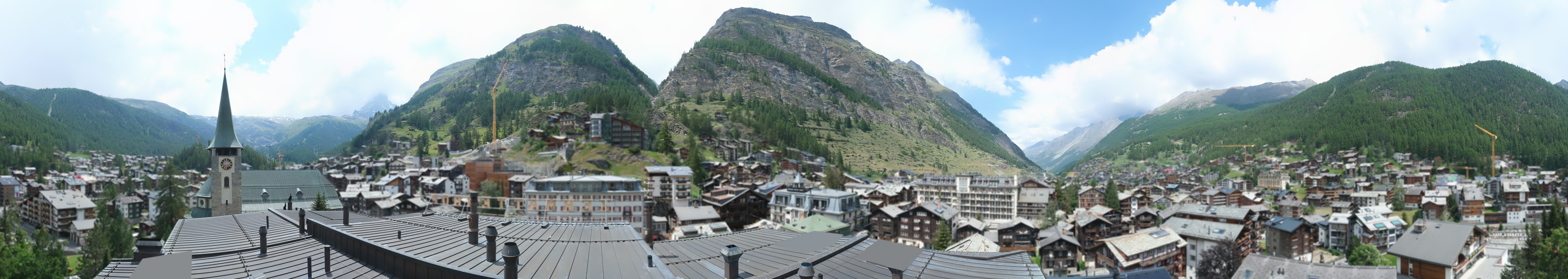 Archiv Foto Webcam Panorama Zermatterhof