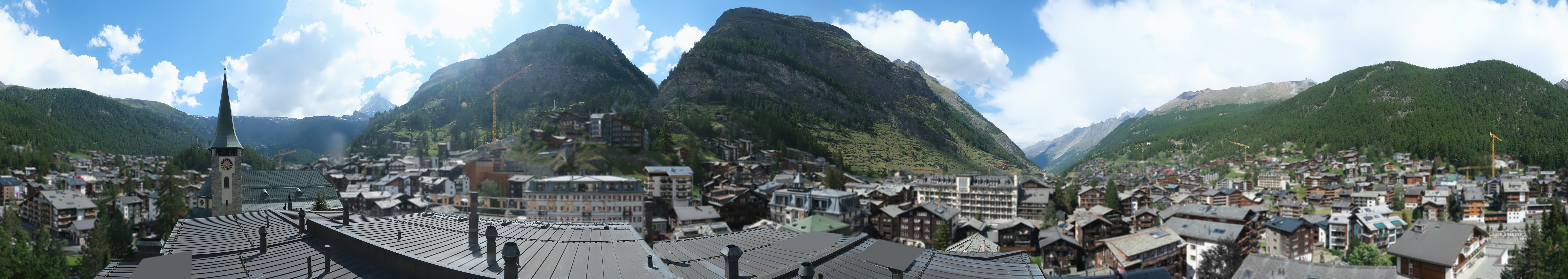 Archiv Foto Webcam Panorama Zermatterhof
