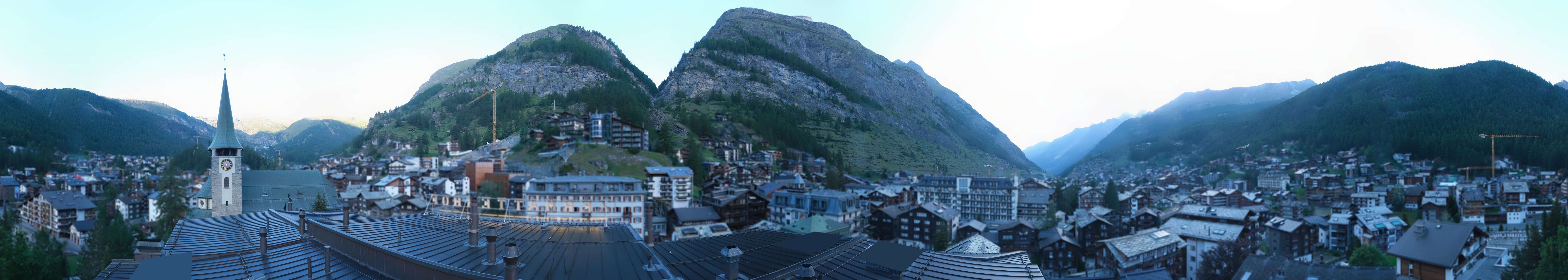 Archiv Foto Webcam Panorama Zermatterhof