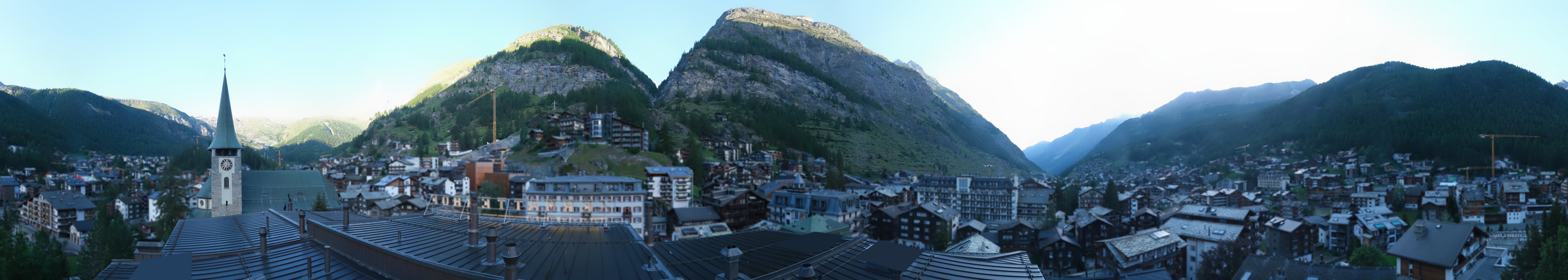 Archiv Foto Webcam Panorama Zermatterhof