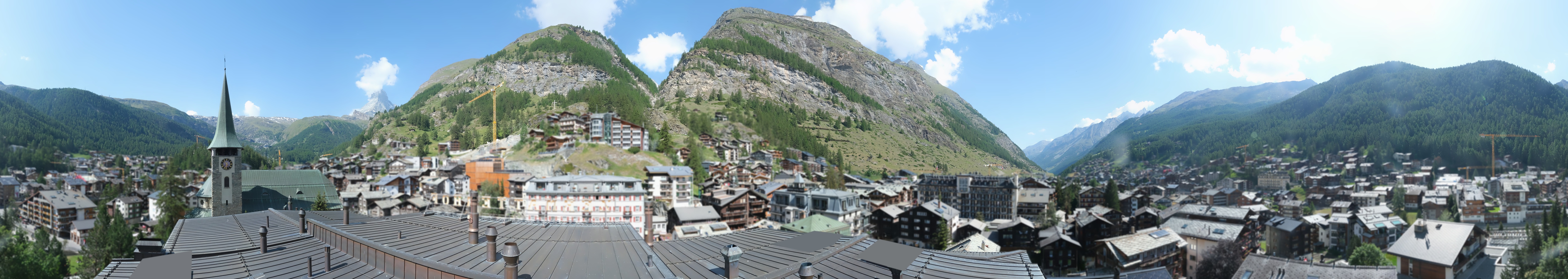 Archiv Foto Webcam Panorama Zermatterhof