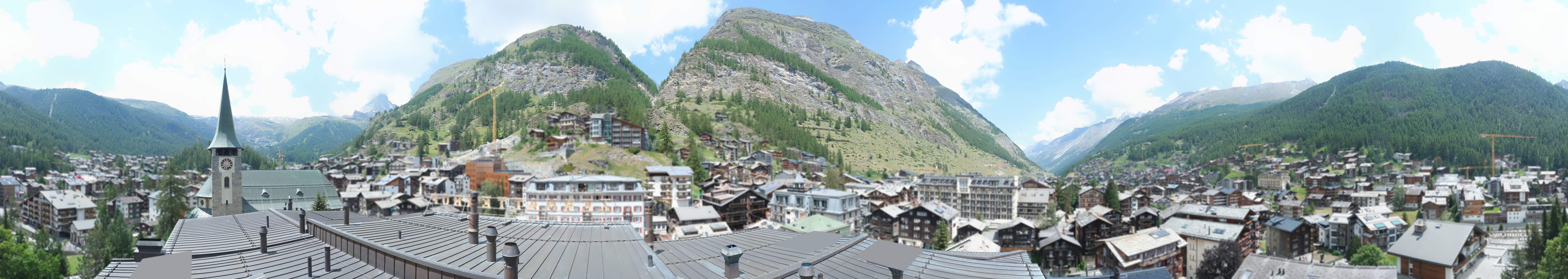 Archiv Foto Webcam Panorama Zermatterhof