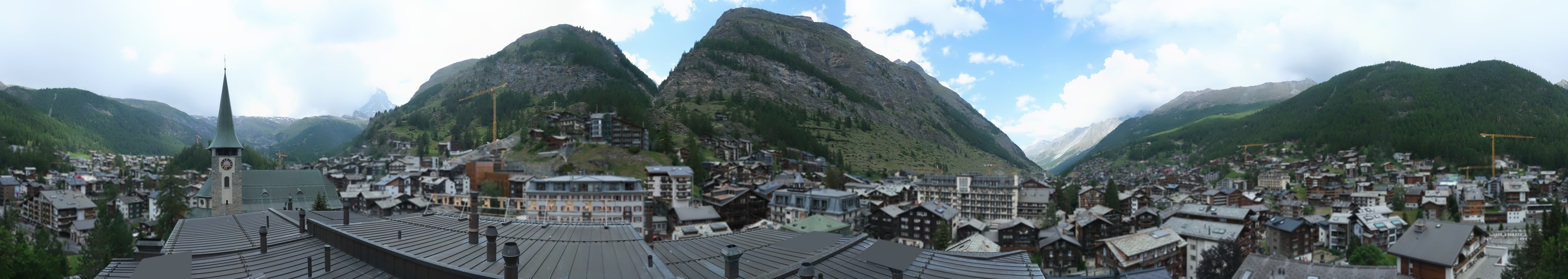 Archiv Foto Webcam Panorama Zermatterhof