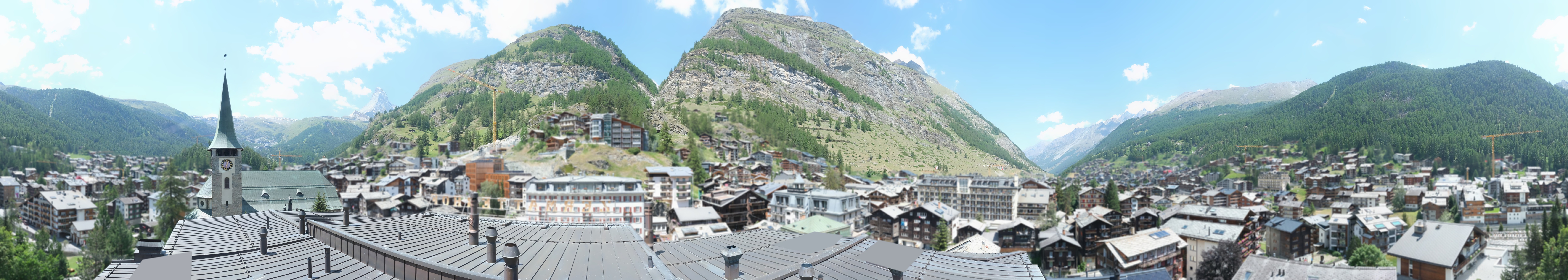 Archiv Foto Webcam Panorama Zermatterhof