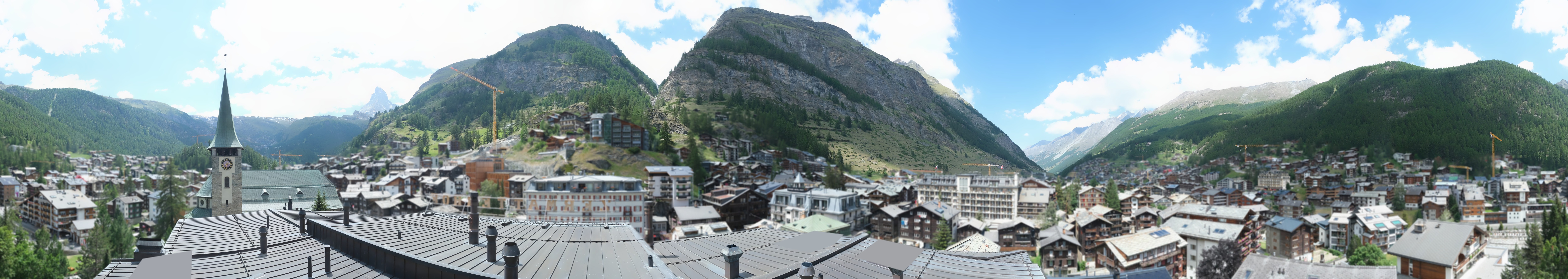 Archiv Foto Webcam Panorama Zermatterhof