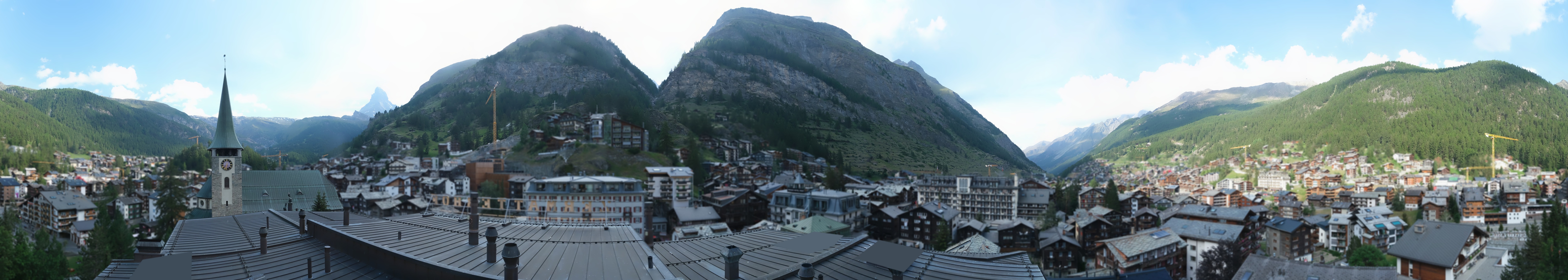 Archiv Foto Webcam Panorama Zermatterhof