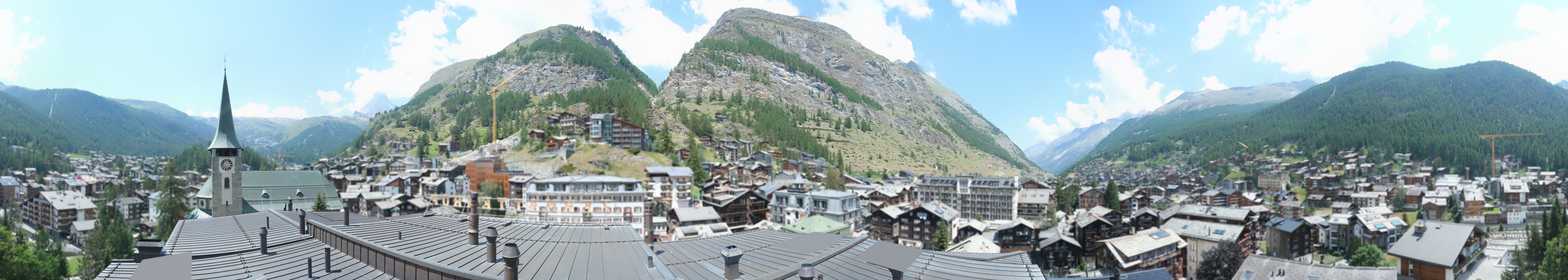 Archiv Foto Webcam Panorama Zermatterhof