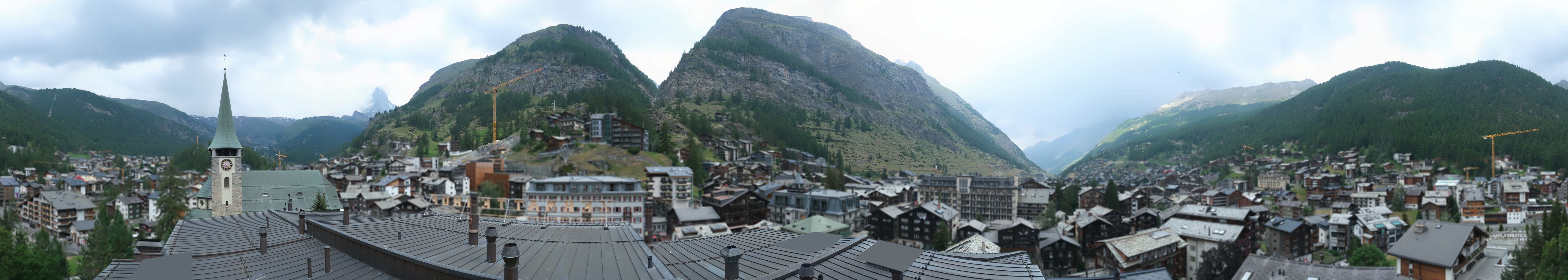 Archiv Foto Webcam Panorama Zermatterhof