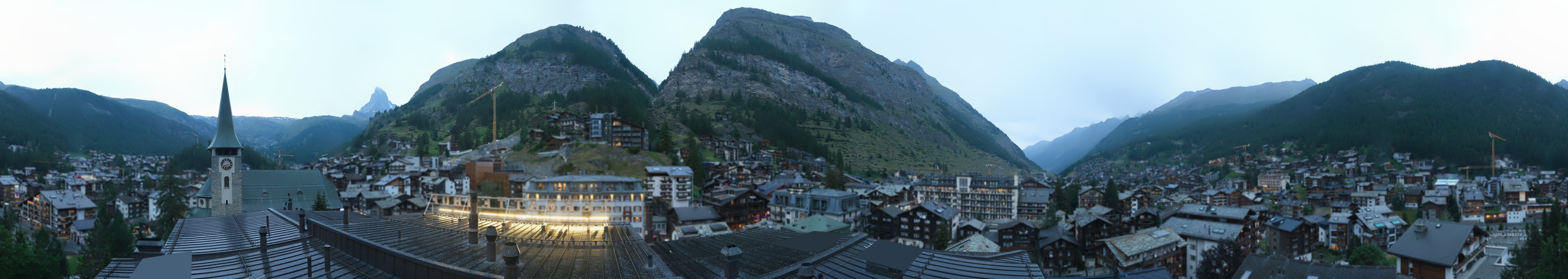 Archiv Foto Webcam Panorama Zermatterhof