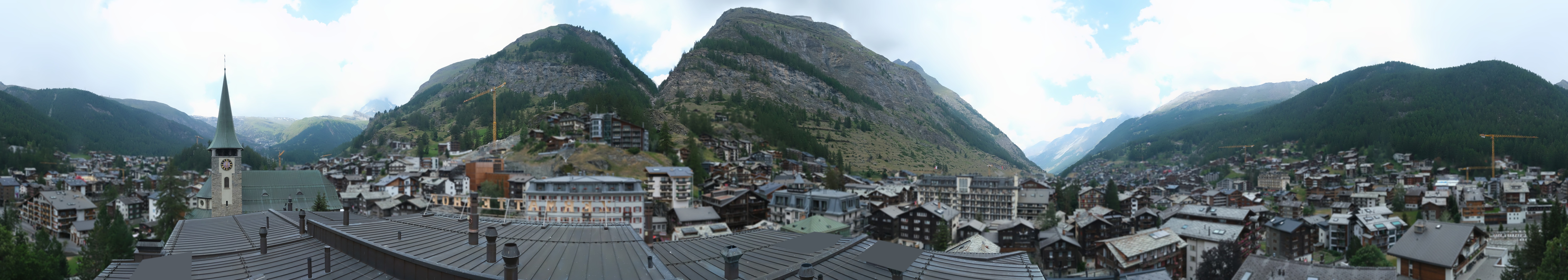 Archiv Foto Webcam Panorama Zermatterhof