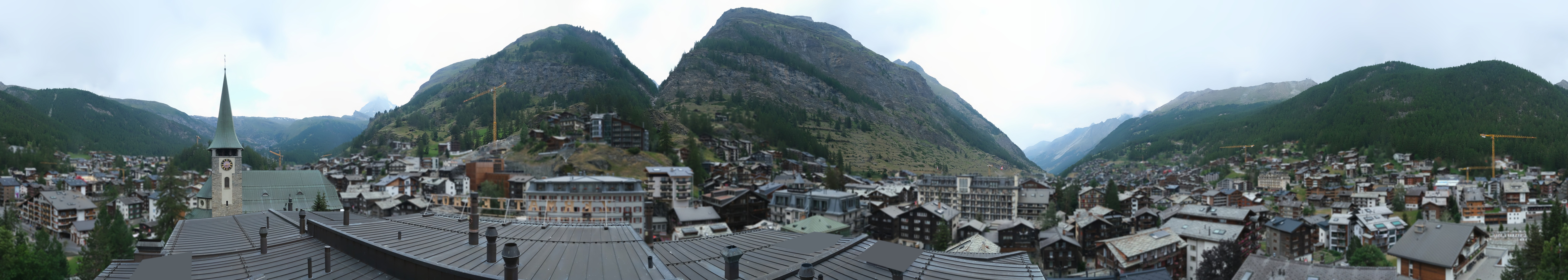 Archiv Foto Webcam Panorama Zermatterhof