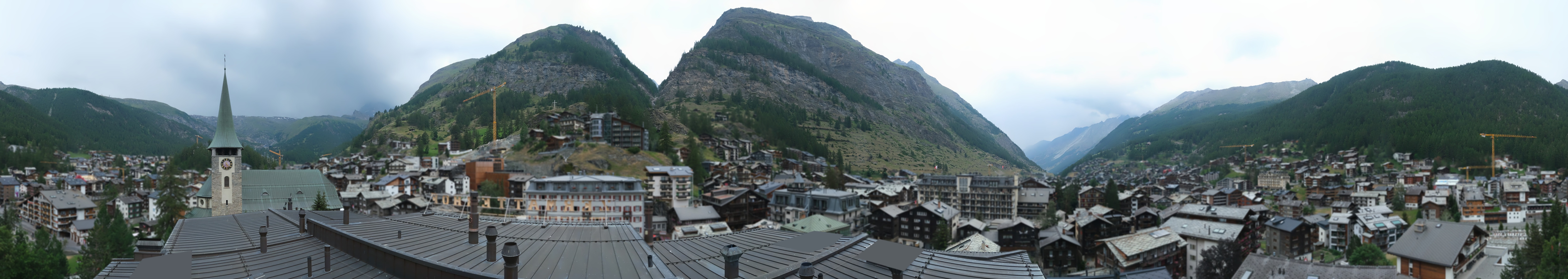 Archiv Foto Webcam Panorama Zermatterhof