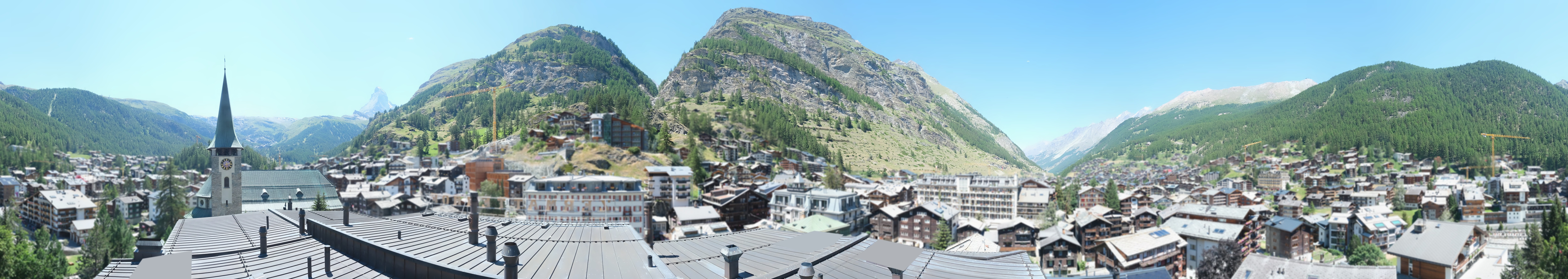 Archiv Foto Webcam Panorama Zermatterhof
