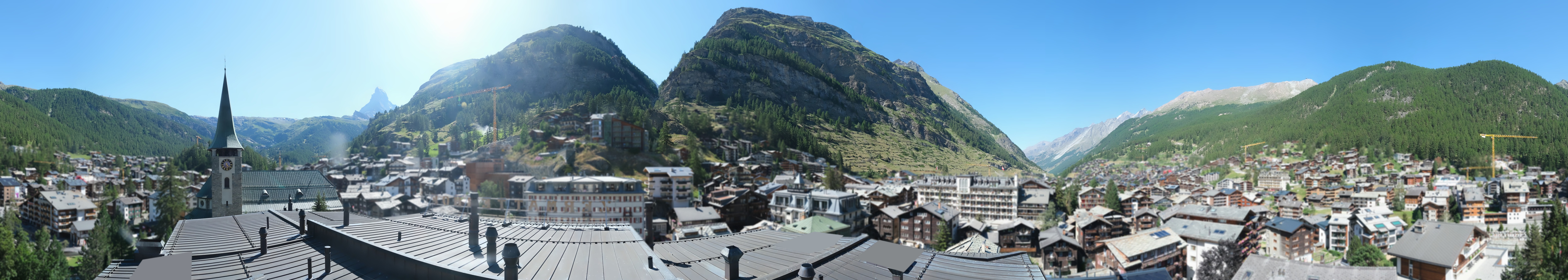 Archiv Foto Webcam Panorama Zermatterhof