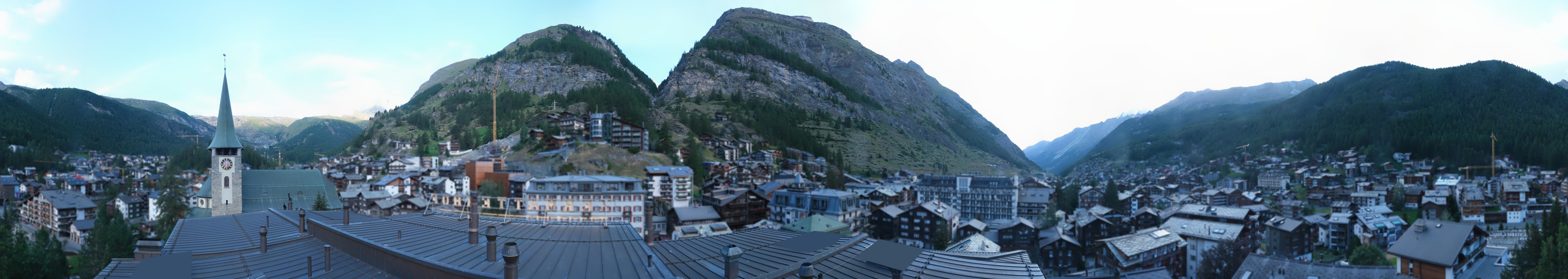 Archiv Foto Webcam Panorama Zermatterhof