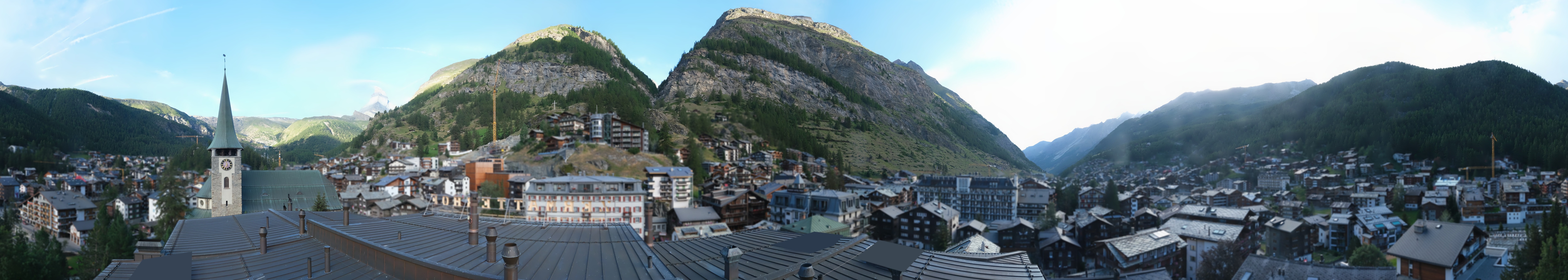 Archiv Foto Webcam Panorama Zermatterhof