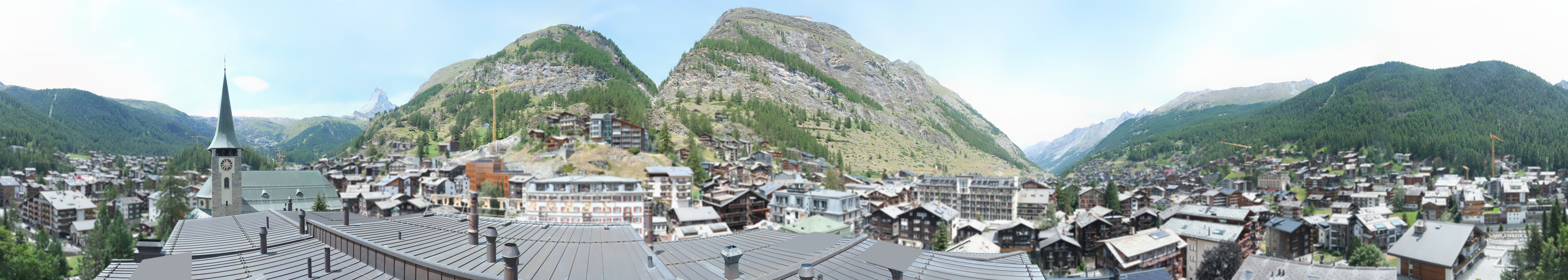 Archiv Foto Webcam Panorama Zermatterhof