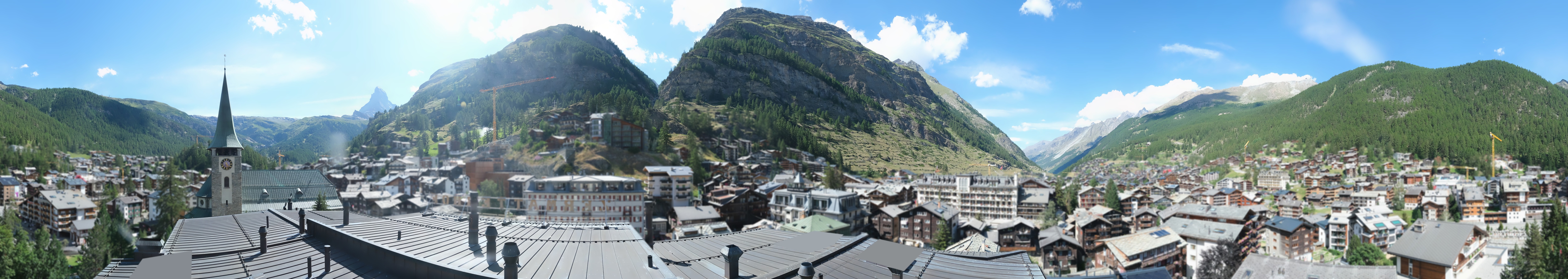 Archiv Foto Webcam Panorama Zermatterhof