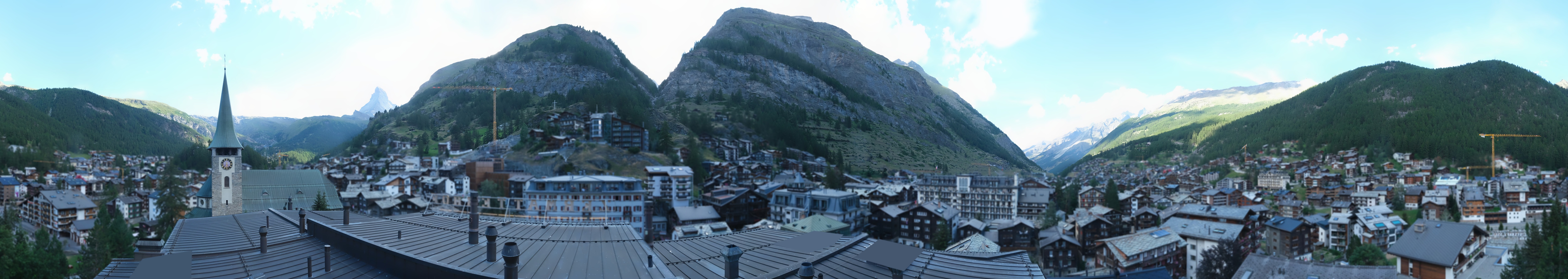 Archiv Foto Webcam Panorama Zermatterhof