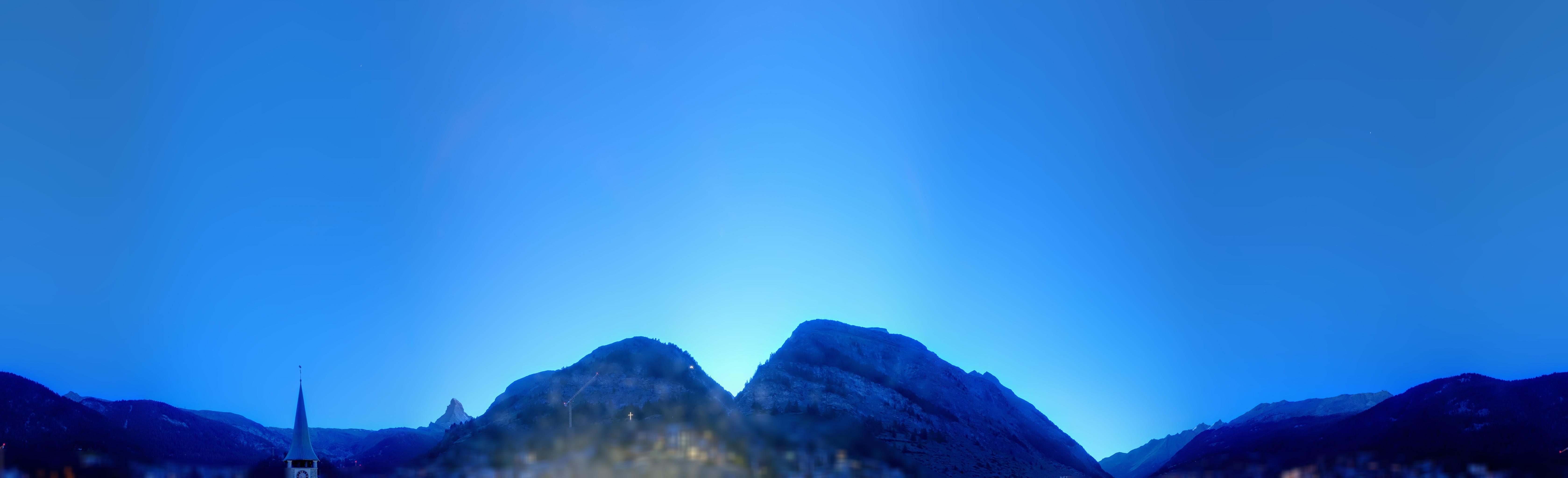 Archiv Foto Webcam Panorama Zermatterhof