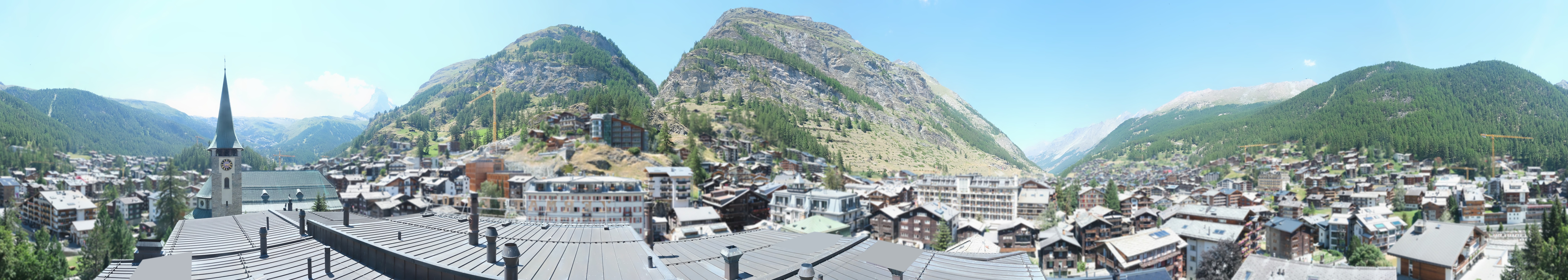 Archiv Foto Webcam Panorama Zermatterhof