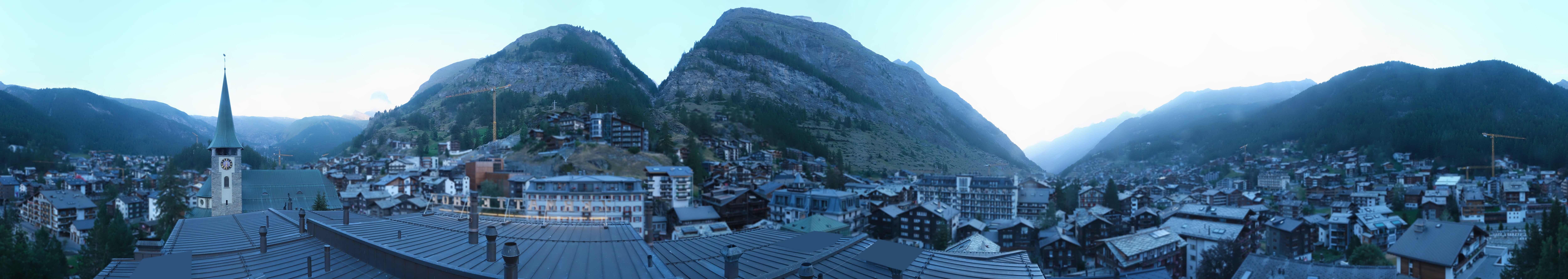 Archiv Foto Webcam Panorama Zermatterhof