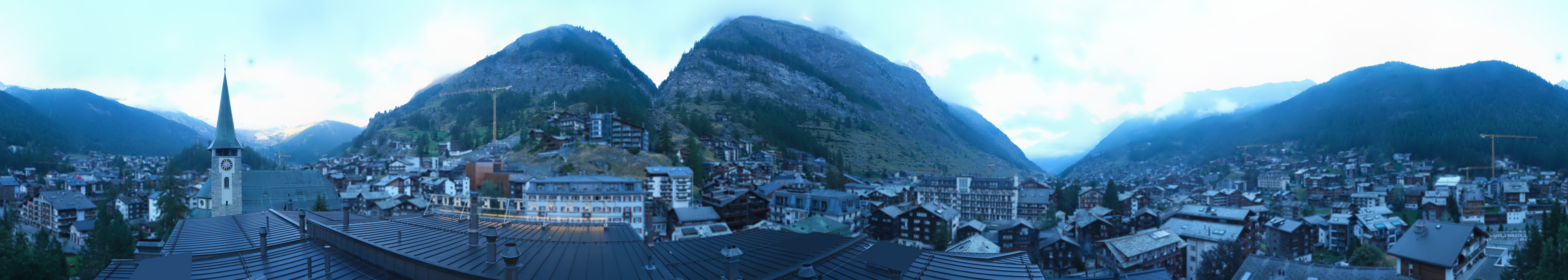 Archiv Foto Webcam Panorama Zermatterhof