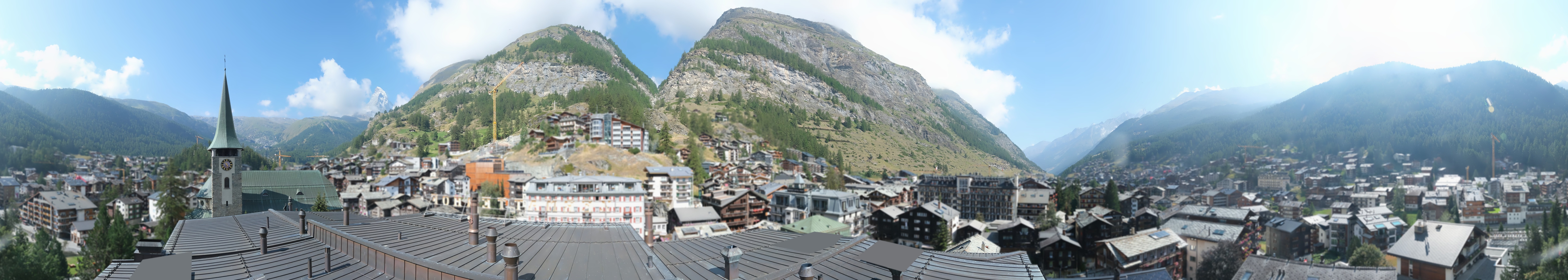 Archiv Foto Webcam Panorama Zermatterhof