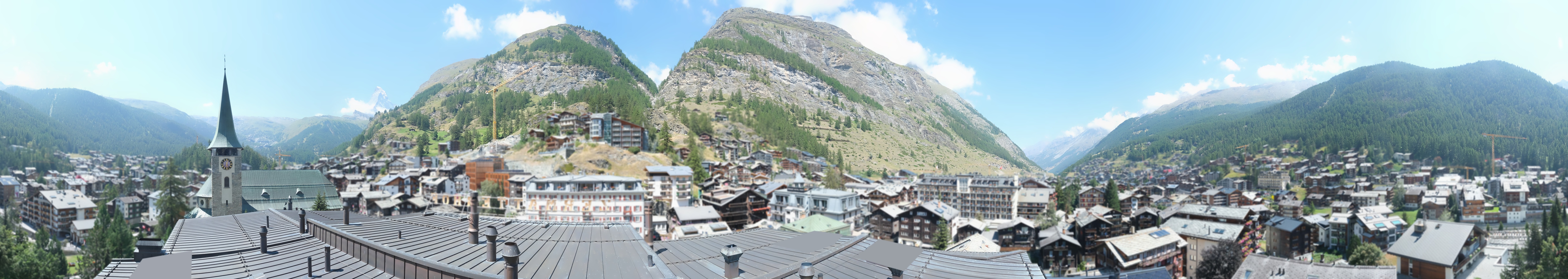 Archiv Foto Webcam Panorama Zermatterhof
