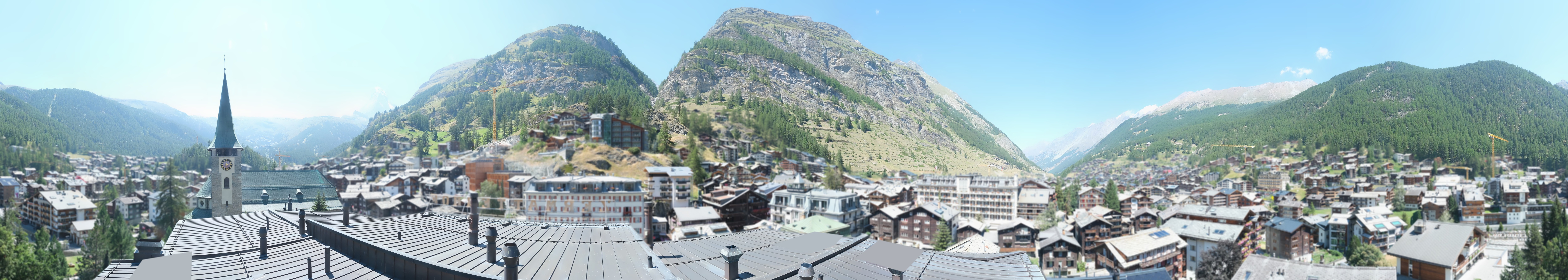 Archiv Foto Webcam Panorama Zermatterhof