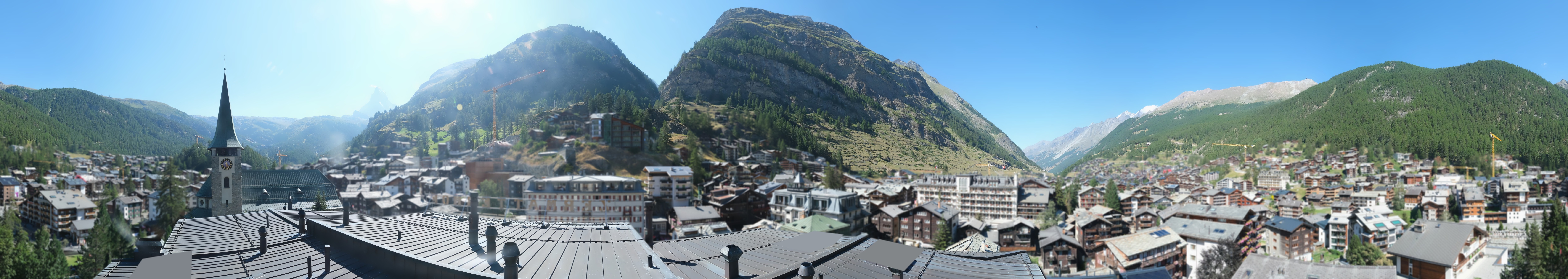 Archiv Foto Webcam Panorama Zermatterhof