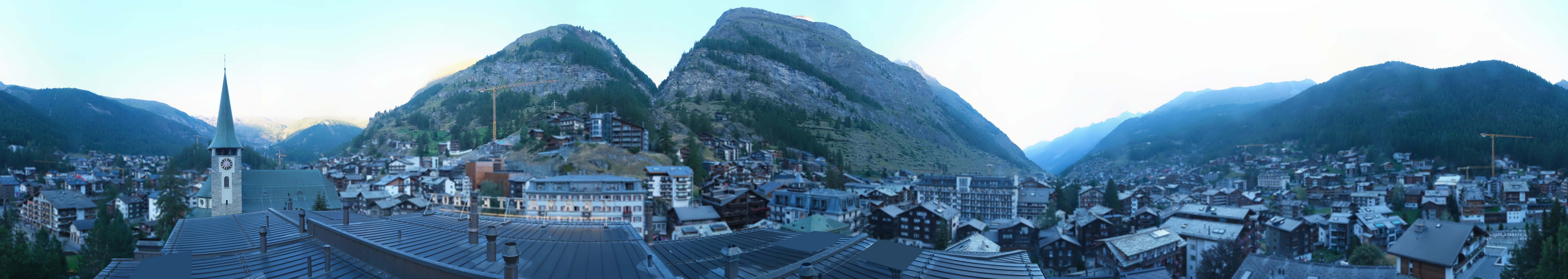 Archiv Foto Webcam Panorama Zermatterhof