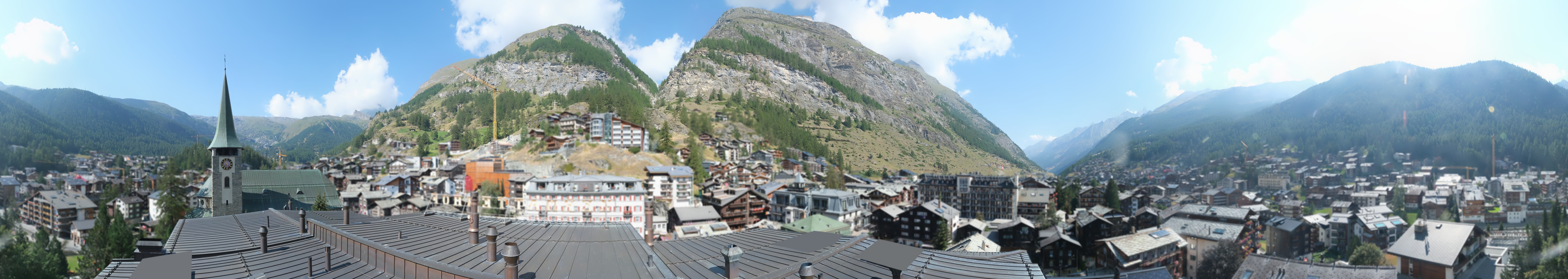 Archiv Foto Webcam Panorama Zermatterhof