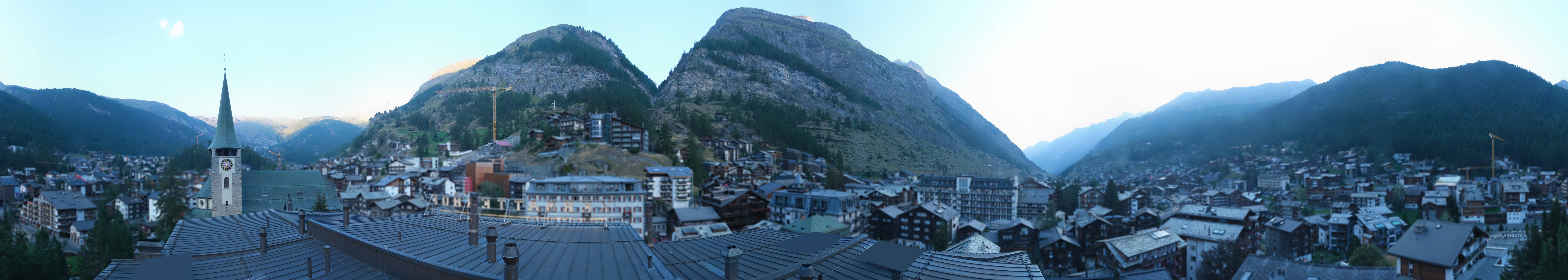Archiv Foto Webcam Panorama Zermatterhof
