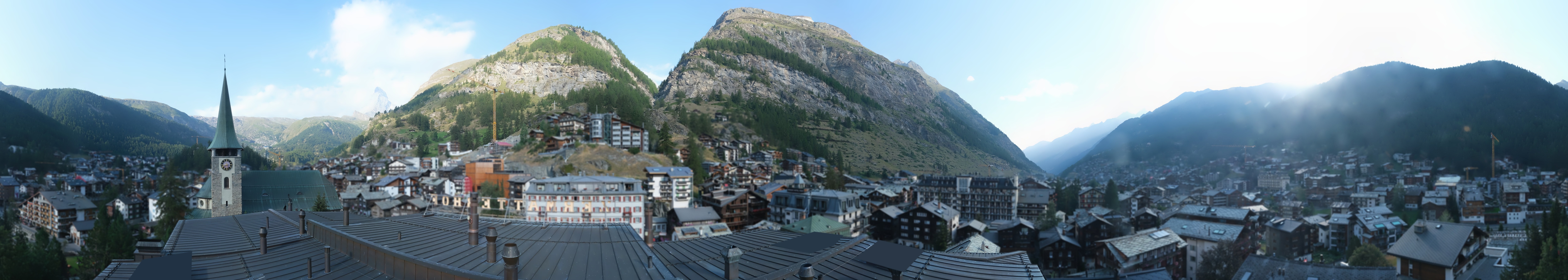 Archiv Foto Webcam Panorama Zermatterhof