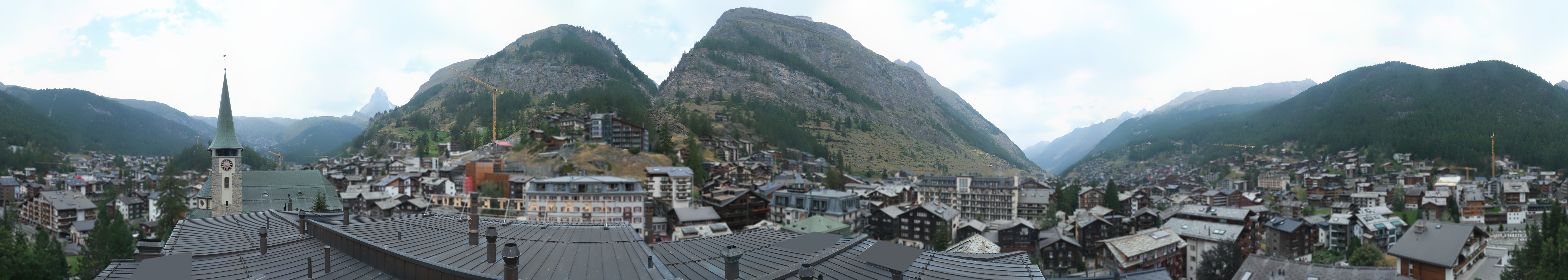 Archiv Foto Webcam Panorama Zermatterhof