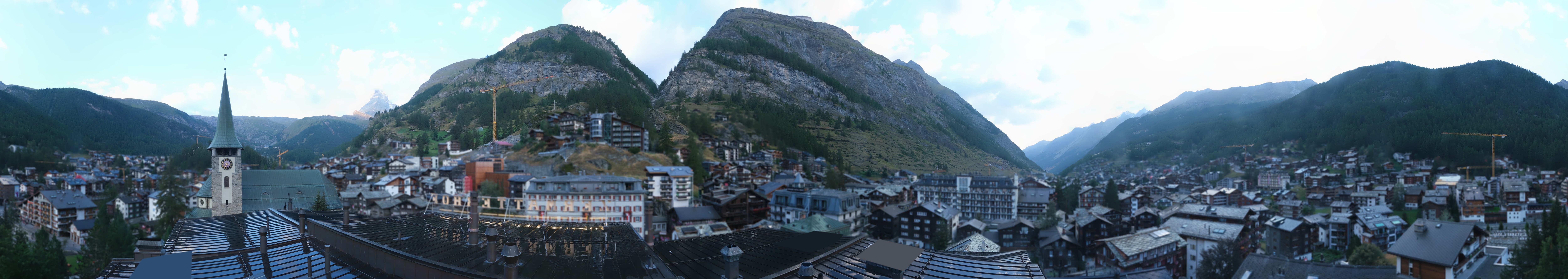 Archiv Foto Webcam Panorama Zermatterhof