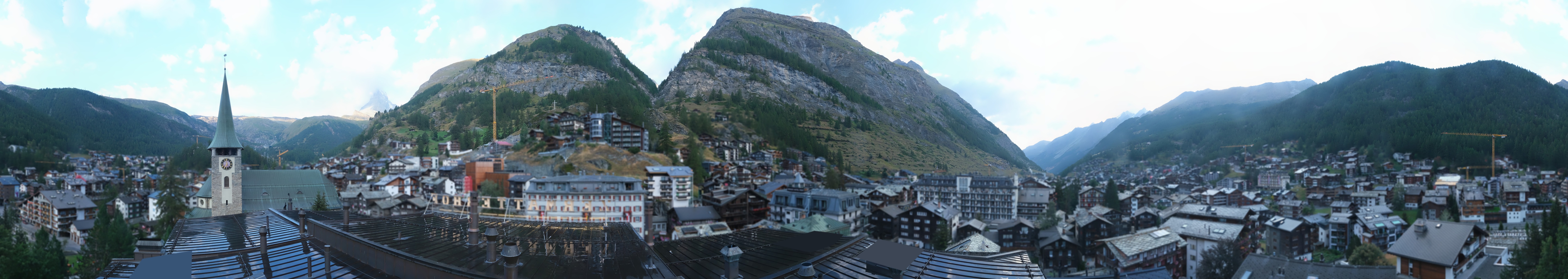 Archiv Foto Webcam Panorama Zermatterhof