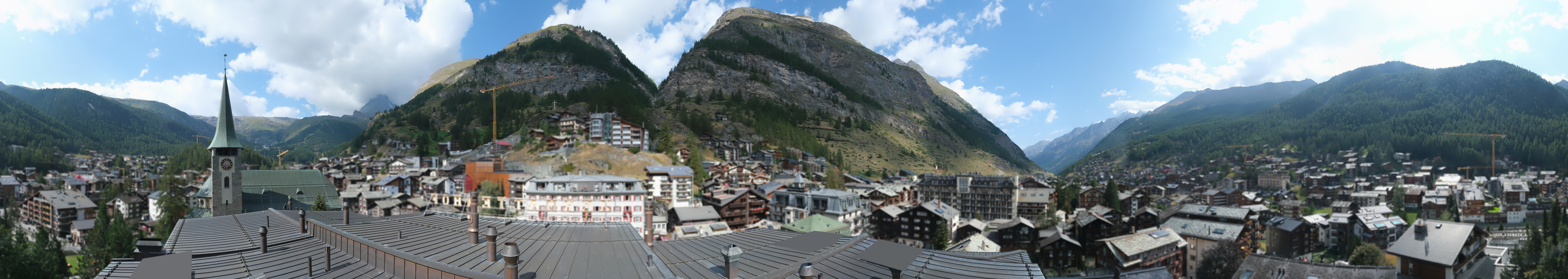 Archiv Foto Webcam Panorama Zermatterhof