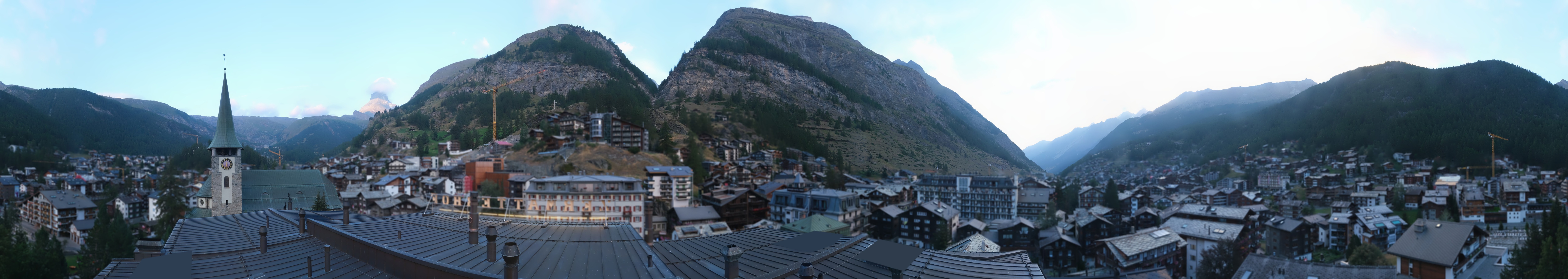 Archiv Foto Webcam Panorama Zermatterhof