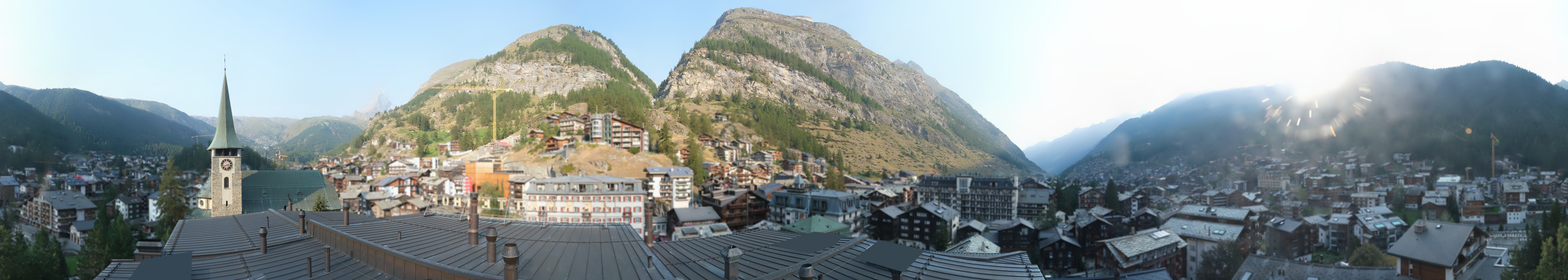 Archiv Foto Webcam Panorama Zermatterhof
