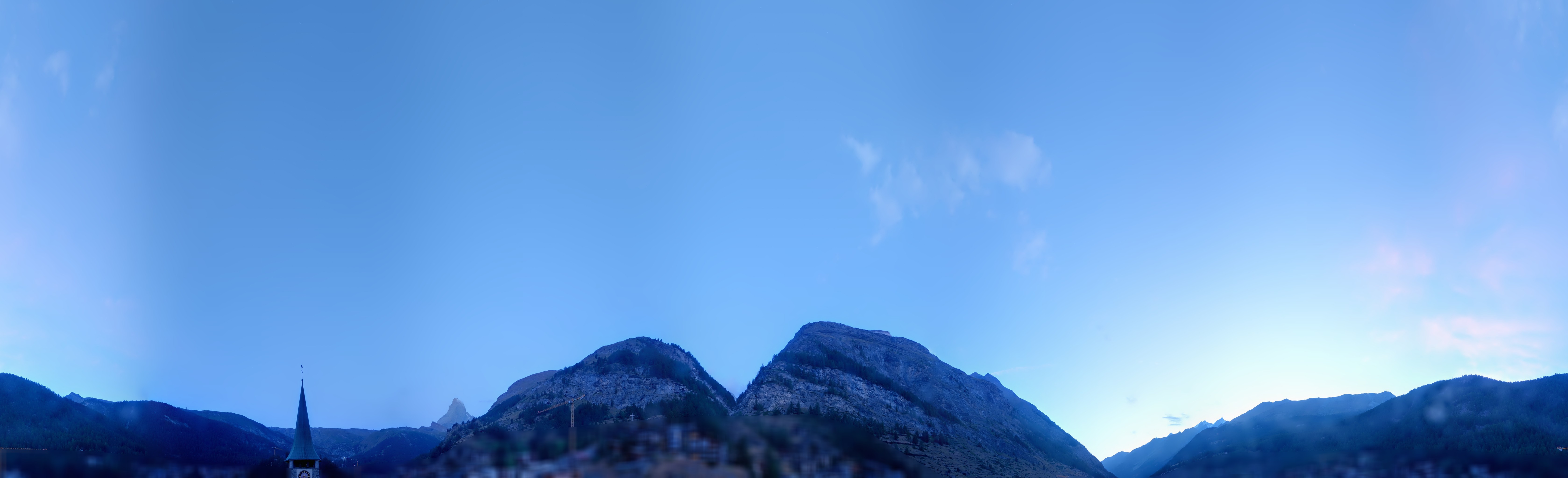 Archiv Foto Webcam Panorama Zermatterhof