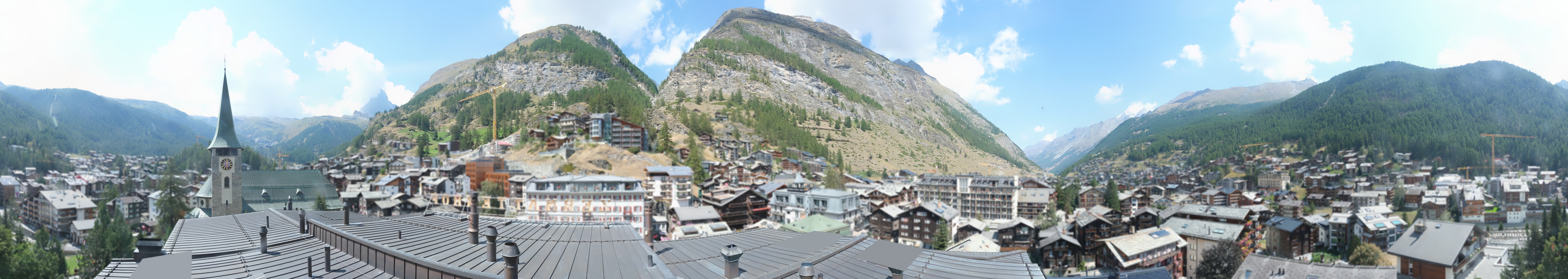 Archiv Foto Webcam Panorama Zermatterhof