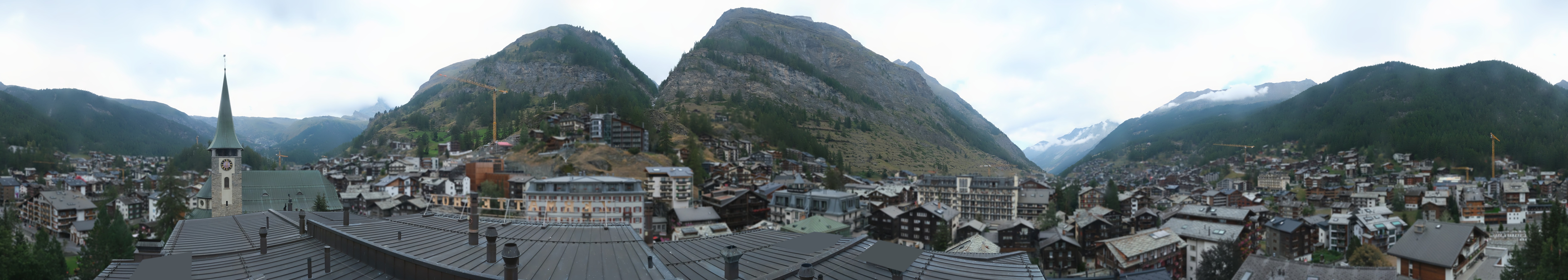 Archiv Foto Webcam Panorama Zermatterhof